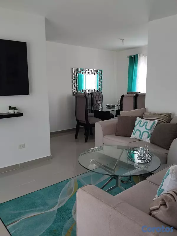 apartamentos - Rento apartamento amueblado, boca chica la caleta. 11