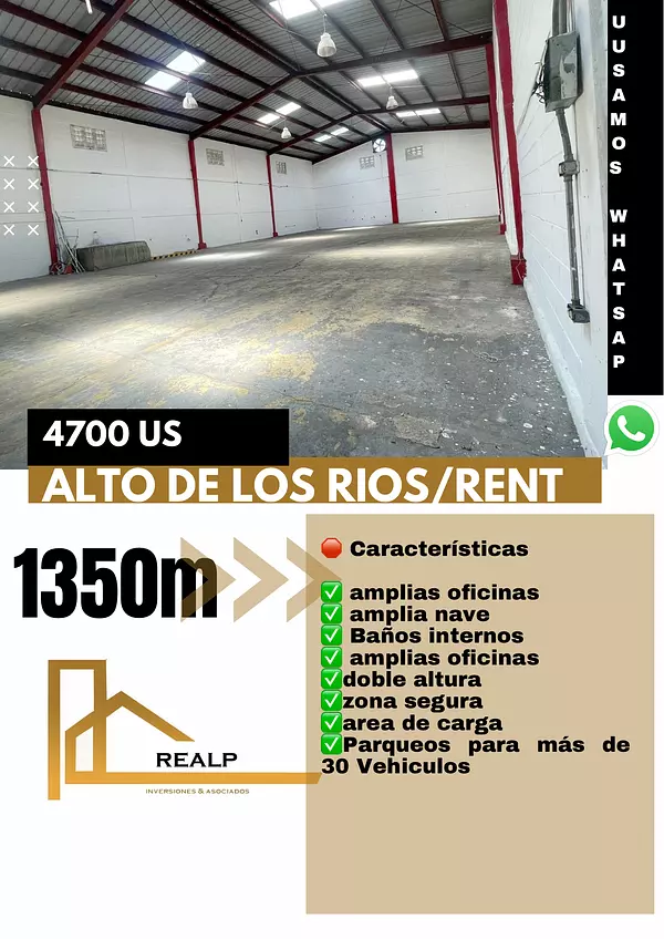 oficinas y locales comerciales - Alquiler nave céntrica en los Rios 1