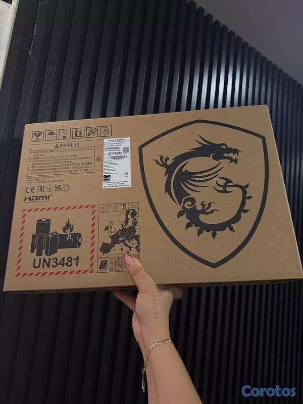 computadoras y laptops - LAPTOP MSI CYBORG 15 512GB+16GB RTX5060 INTEL I7-240H NUEVA SELLADA 3