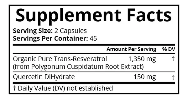 Salud y Equipamiento Médico - Resveratrol 90caps Purity Labs 2