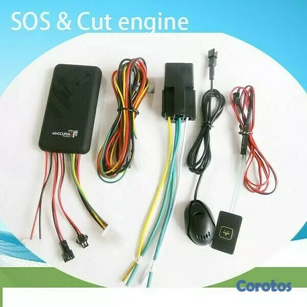 accesorios para electronica - GPS tracker con corte de energia, microfono y boton de emergencia SOS 2