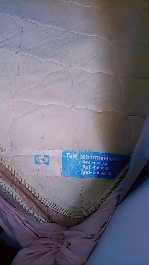 muebles y colchones - está como nuevo lo vendo por espacio donde me mudé  2