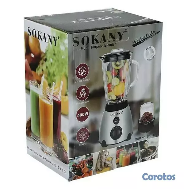 electrodomesticos - Licuadora blendr sokany  sk-149s 7