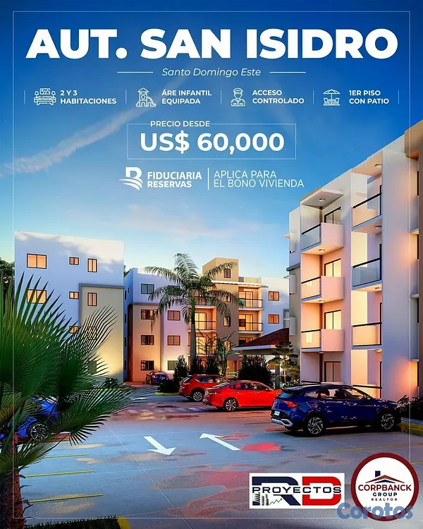 apartamentos - Residencial en San Isidro 2