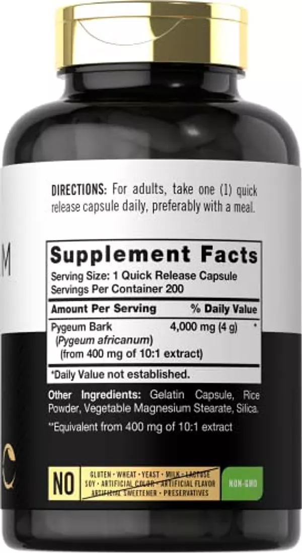 Salud y Equipamiento Médico - Pygeum Africanum Extracto De Alta Potencia Carlyle 2