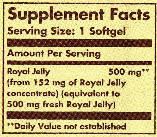 Salud y Equipamiento Médico - SolgarvJalea Real 500 - Suplemento 60 Softgels 6