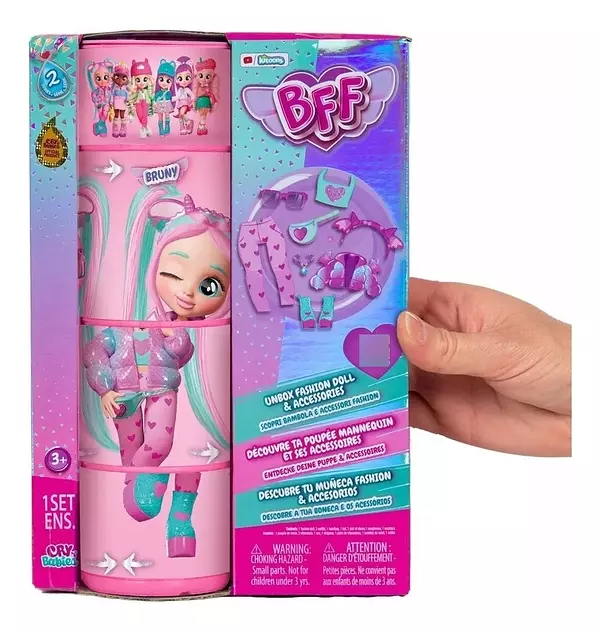 Salud y Equipamiento Médico - Muñeca Cry Babies Bff Bruny 8+ Sorpresas 2