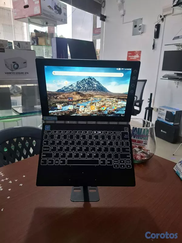 computadoras y laptops - Tablet/ mini laptop Lenovo Yoga Book YB1 10.1" Atom x5 2.4GHz 4GB RAM 64GB SSD 3