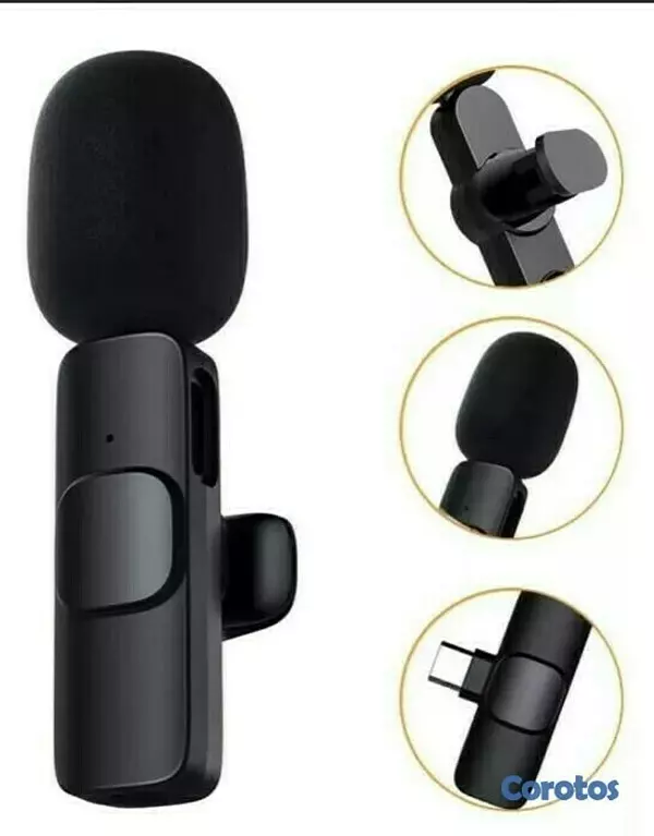 otros electronicos - Microfono inalambrico wireless F2 tipo c  2