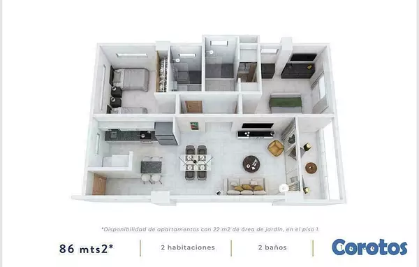 apartamentos - Apartamento en venta Proyecto Tepuy  Juan Dolio 4