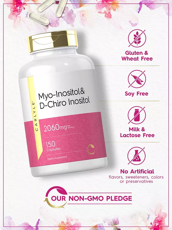 Salud y Equipamiento Médico - Myo-inositol Y D-chiro Inositol De Carlyle 4