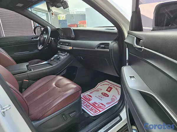 jeepetas y camionetas - HYUNDAI PALISADE 2019 BLANCA GASOLINA 14