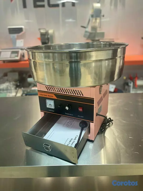 equipos profesionales - Maquina electrica de algodon de azucar Generadora horno de algodon de azucar 7