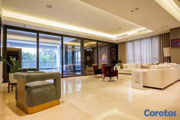 apartamentos - Apartamento Av. Anacaona Piso 22 4 parqueos  5