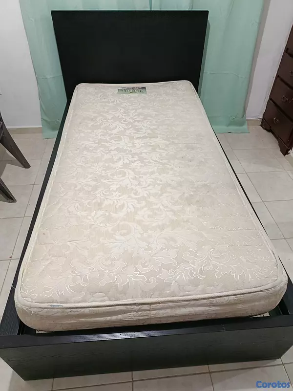 muebles y colchones - Cama Twin con colchón  2