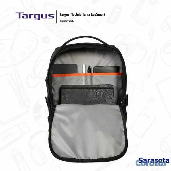 carteras y maletas - Targus Mochila Terra EcoSmart TBB649LP-70 3