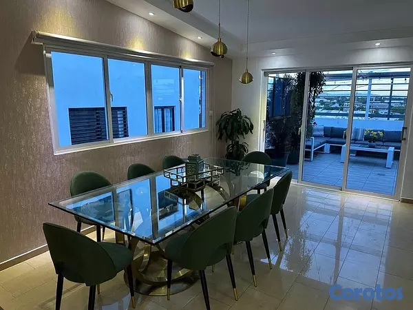apartamentos - venta de penthouse en Julieta morarles con 319mts con piscina Distrito nacional 8