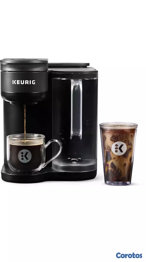 electrodomesticos - Keurig K-Brew +Chill Single Serve Chill: Iced or Hot Single- K-Cup Coffee Maker 4