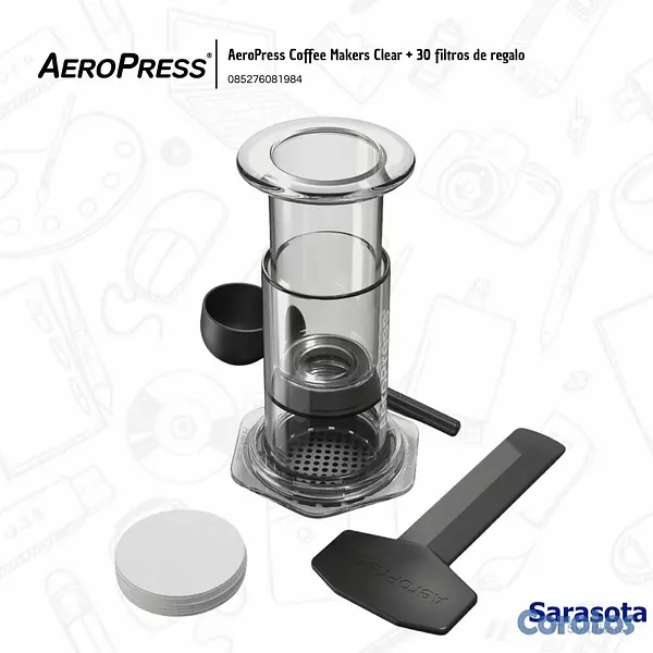 electrodomesticos - AeroPress Coffee Maker Clear 2