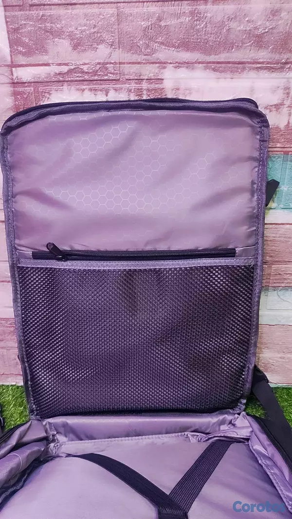 carteras y maletas - Mochila expandible multifuncional con compartimento para laptop y ropa  7