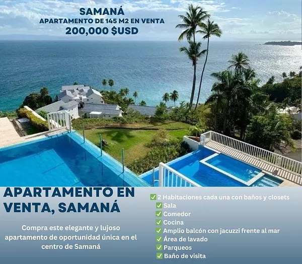 apartamentos - Apartamento amueblado frente al mar en Samaná 5