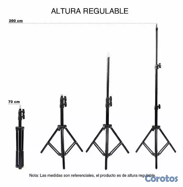 accesorios para electronica - Aro de luz de 14 pulgadas con trípode, ideal para instagram, tik tok, youtube 5