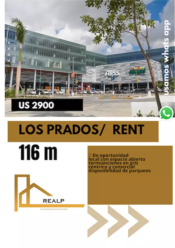 oficinas y locales comerciales - Local para oficinas corporativo prados  1