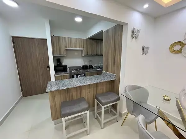 apartamentos - Punta cana  Alquiler full amueblado 2 habitaciones 5