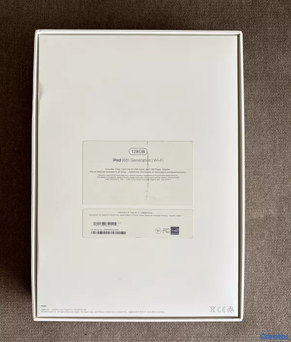 celulares y tabletas - iPad 6ta Generación (128 GB) en excelente estado. 
RD$ 10,000. NEGOCIABLE 2