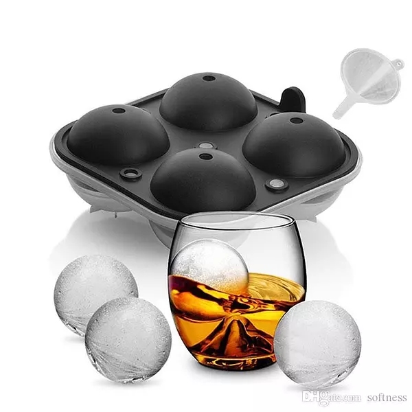 cocina - Molde de Silicón para esferas de hielo hielera 3