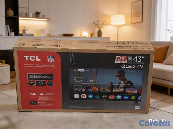 tv - TCL QLED 43" Nueva, 15% de descuento 2