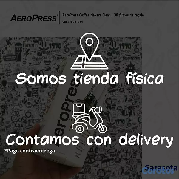 electrodomesticos - AeroPress Coffee Maker Clear 3