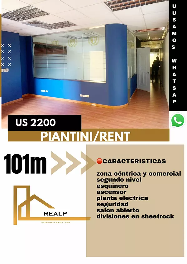 oficinas y locales comerciales - Local céntrico en Piantini 1