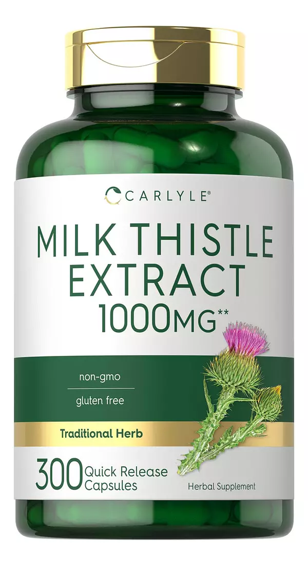 Salud y Equipamiento Médico - Cardo Mariano 1000mg | 300 Capsulas-carlyle 2