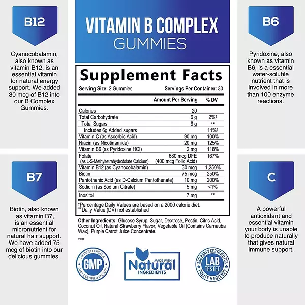 Salud y Equipamiento Médico - Complejo B 100mg Nature S Nutri - - Unidad A $2815 2