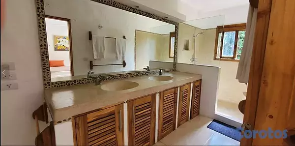 casas vacacionales y villas - Las Terrenas - Samaná, Villa amueblada con piscina 7