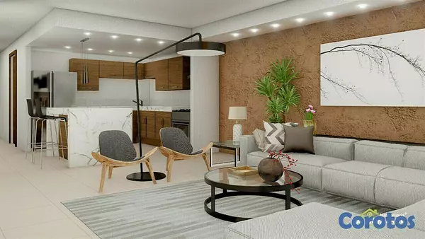 apartamentos - Apartamento  En Cerros de Gurabo Santiago 5