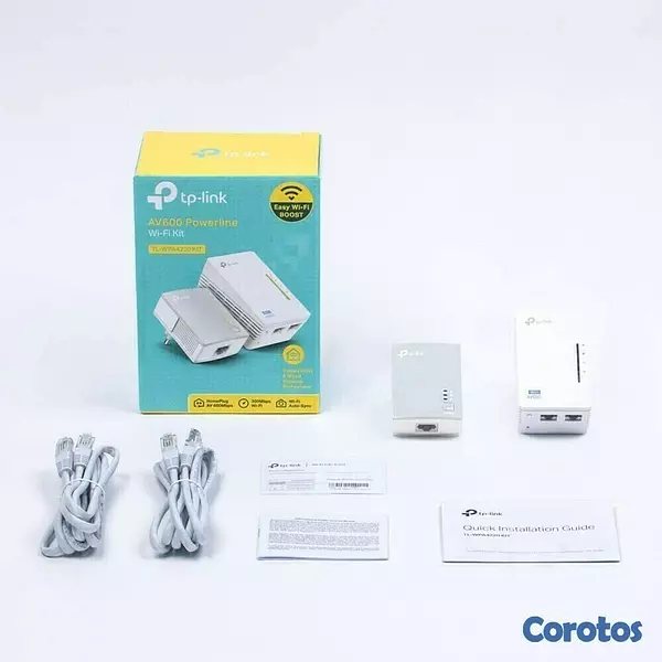 computadoras y laptops - POWERLINE TP-LINK TL-WPA4220KIT, ACCESS POINT TL-WPA4220, 2.4GHZ/300MBPS, 2
