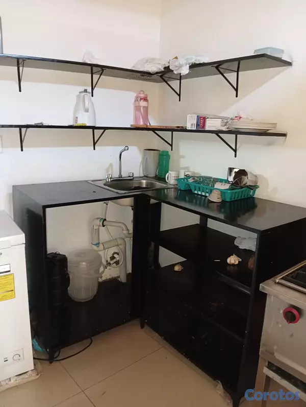 cocina - Fregadero con meseta y almacenaje en hidrófugo  4