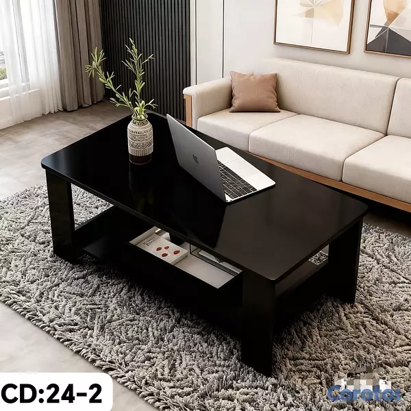 decoración y accesorios - Mesa de centro 

Material: Madera prensada 

Medida: 100x60cm.
 2