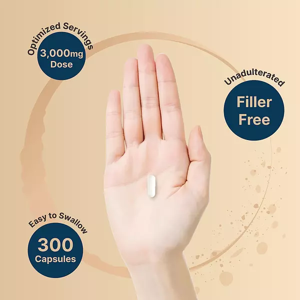 Salud y Equipamiento Médico - Creatina Monohidrato 2500mg Capsulas, 300 Count 5