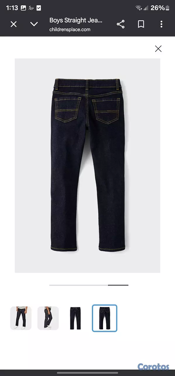 ropa y zapatos - Pantalones jeans para niño. 3