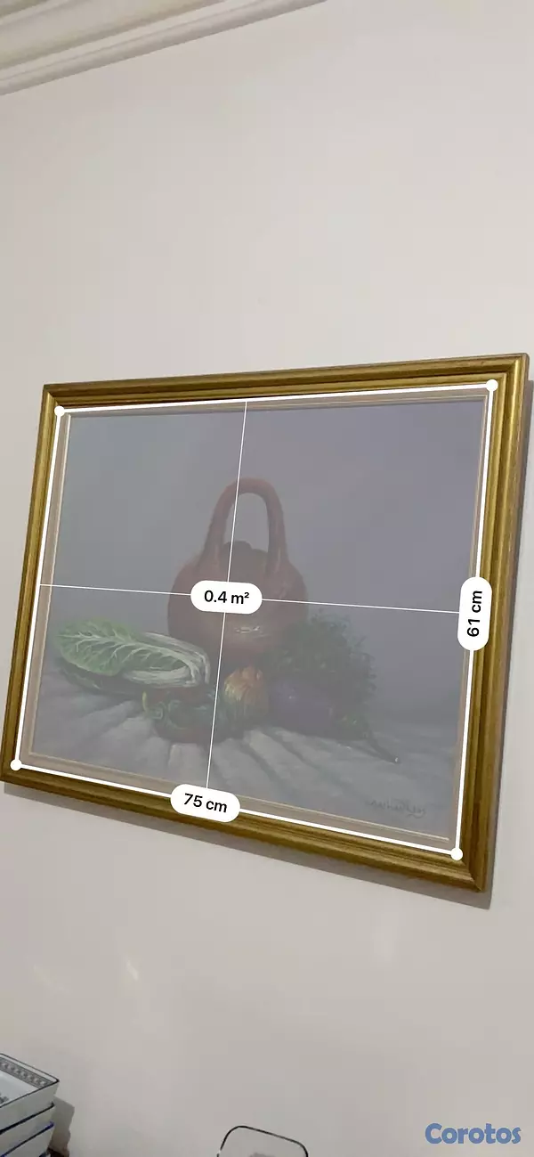 decoración y accesorios - cuadros antiguos de pintores conocidos del país  4