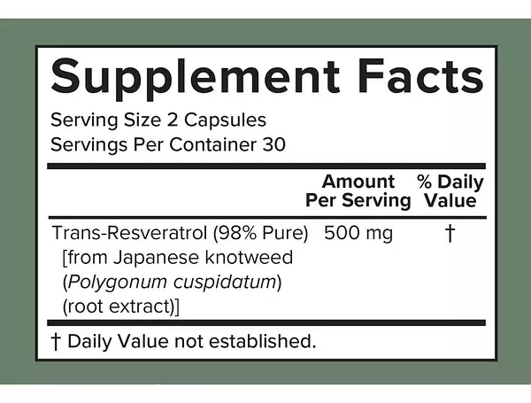 Salud y Equipamiento Médico - Prominent Resveratrol 500mg - Unid - Unidad A $3548 2
