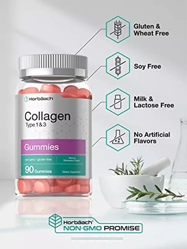 Salud y Equipamiento Médico - Gomitas De Colageno 90und Horbaach 3