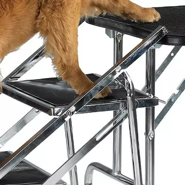 Salud y Equipamiento Médico - Equipo Maestro Escaleras Portatiles De Acero Para Mascotas 2