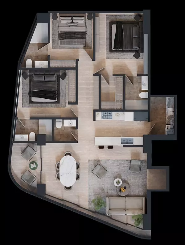 apartamentos - Proyecto En La Esmeralda, Santiago 8