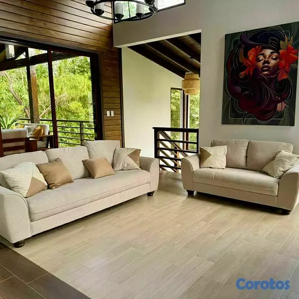 casas vacacionales y villas - Villa rustica y moderna en venta en Jarabacoa 3