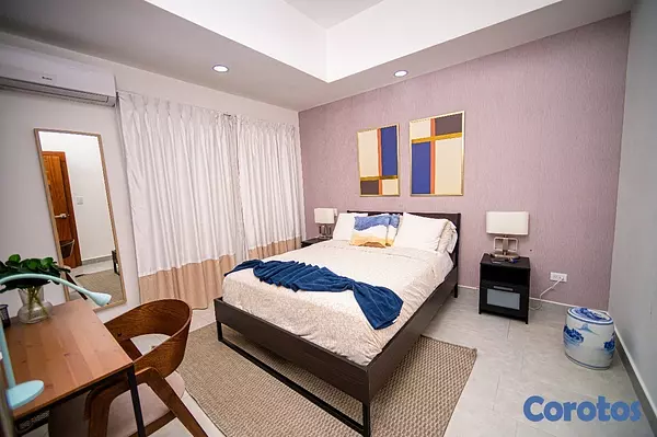apartamentos - Apartamento Amueblado Condo Hotel Piantini  8