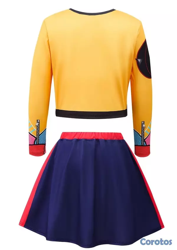ropa y zapatos - Vestido K POP para niña grande  incluye cabello mo 3